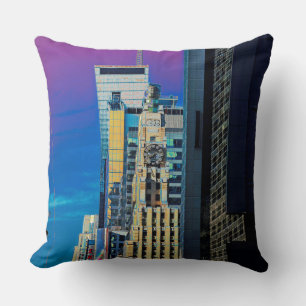Cojín Decorativo El cartel del edificio Paramount Nueva York