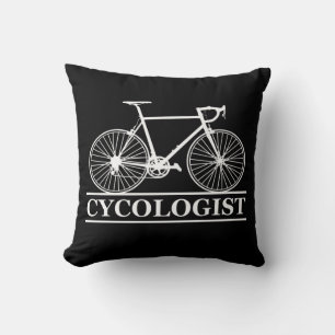 Cojín Decorativo El ciclista gracioso dicho