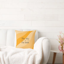 El cielo es el gradiente abstracto del naranja lím