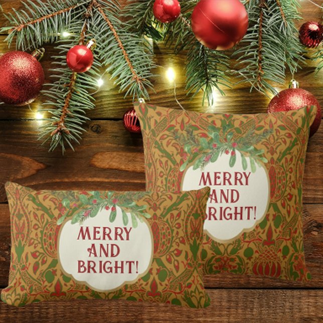 Cojín Decorativo El clásico de la época William Morris personalizad (New pattern added!)