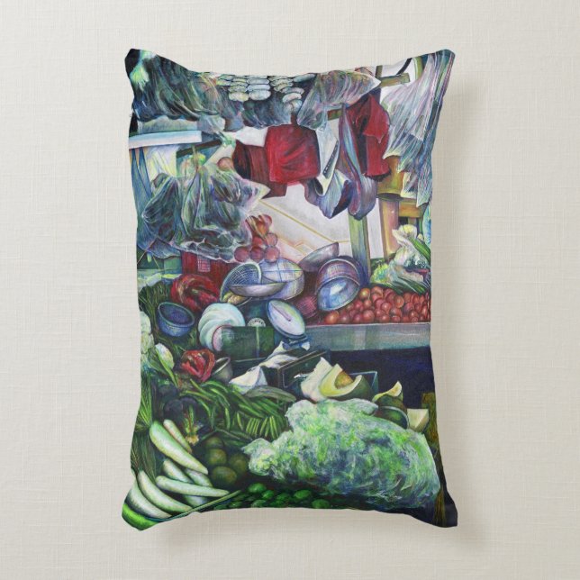 Cojín Decorativo El Club Vegetario Se Encuentra Aquí (Frente (Vertical))