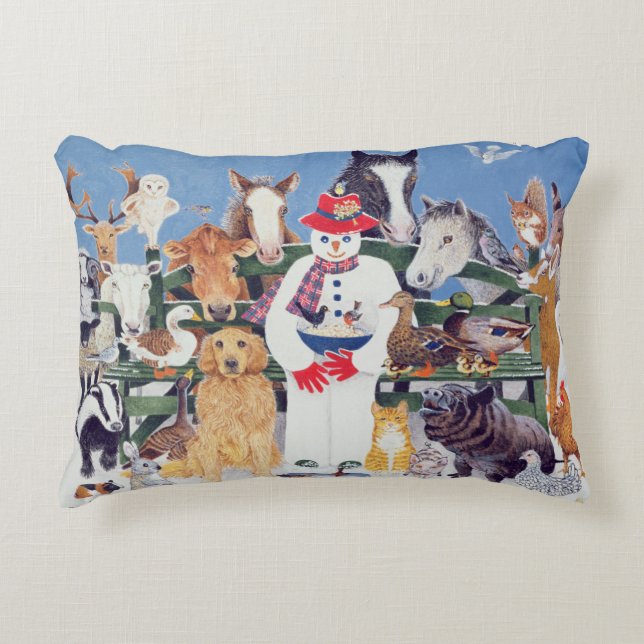 Cojín Decorativo El cuidar (Anverso)