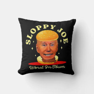 Cojín Decorativo El descuidado Joe Biden Anti Presidente