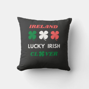 Cojín Decorativo El día de san patrick, el riachuelo de la suerte i