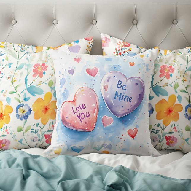 Cojín Decorativo El día de San Valentín de amor (Subido por el creador)