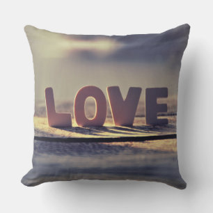 Cojín decorativo El día de San Valentín de amor