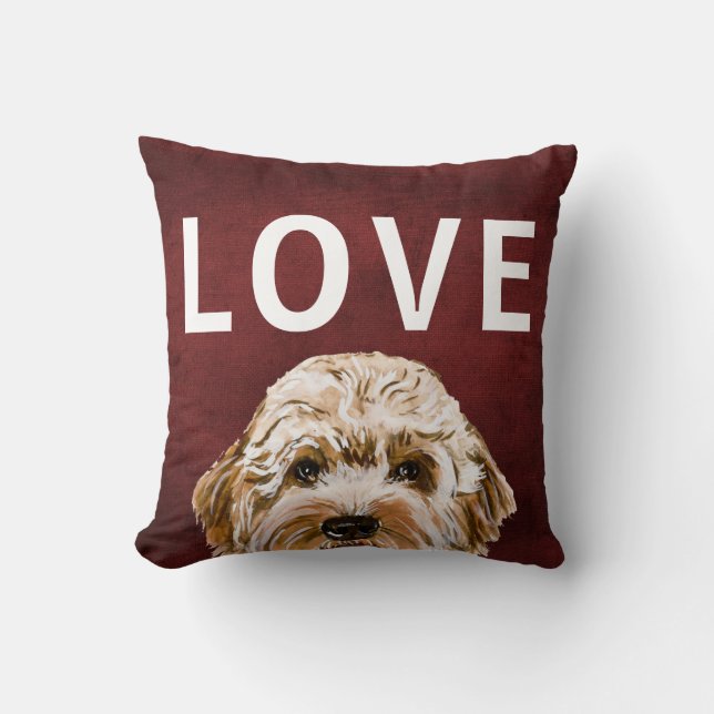 Cojín decorativo El día de San Valentín de Labrado (Anverso)