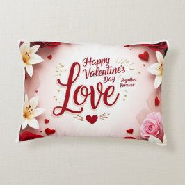 Cojín Decorativo El día de San Valentín Love Pillow - Diseño románt