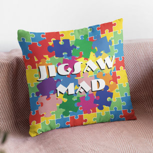 Cojín Decorativo El disecólogo Jigsaw Puzzle Lover