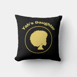 Cojín Decorativo El diseño gráfico de la hija de Yah