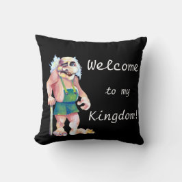 Cojín Decorativo El divertido paseo escandinavo con aspecto de bien