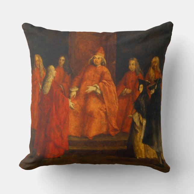 Cojín Decorativo El dux Grimani en su trono (Anverso)