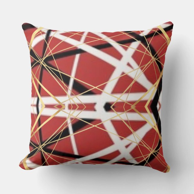 Cojín Decorativo El Eddie Golden Frankenstein (Anverso)