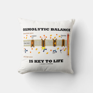 Cojín Decorativo El Equilibrio Osmolítico Es Clave Para La Vida De 