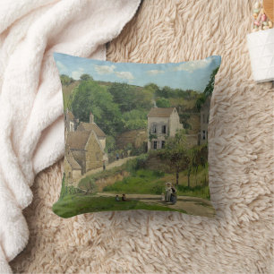Cojín Decorativo El ermitaño en Pontoise Camille Pissarro