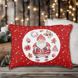 Cojín Decorativo El Escandinavo Santa Claus Red