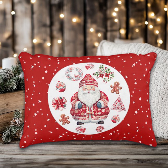 Cojín Decorativo El Escandinavo Santa Claus Red (Subido por el creador)