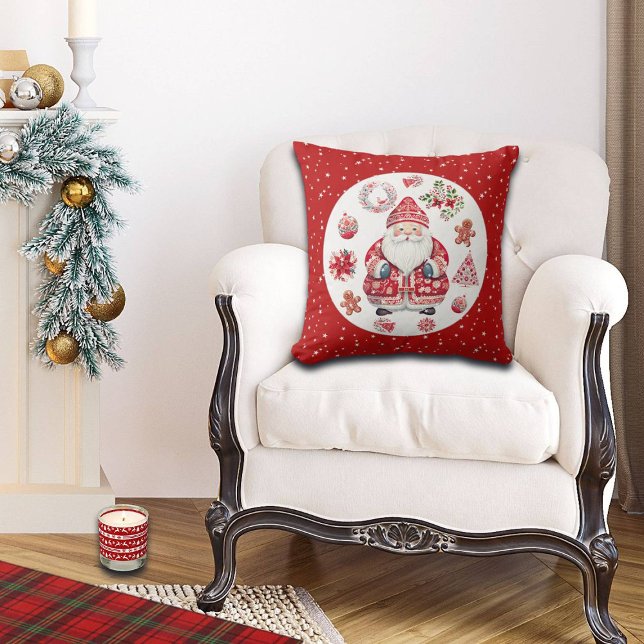 Cojín Decorativo El Escandinavo Santa Claus Red (Subido por el creador)