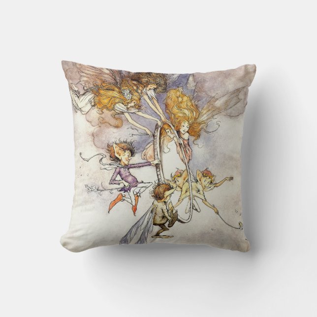 Cojín Decorativo "El espejo mágico" (Anverso)