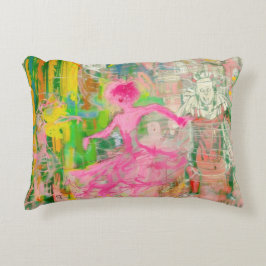 Cojín Decorativo El estalker - Neon Ballet Chaos