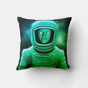 Cojín Decorativo El extraterrestre sospechoso en sillón cama