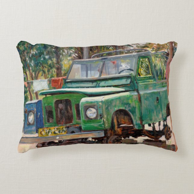 Cojín Decorativo El extremo 2006 del viaje (Anverso)