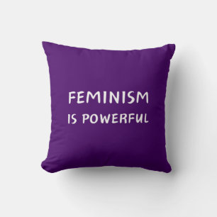 Cojín Decorativo El feminismo es poderoso