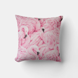 COJÍN DECORATIVO EL FLAMINGO ESTÁ EN TODAS PARTES