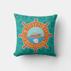 Cojín Decorativo El Flush Busted (Aqua) -