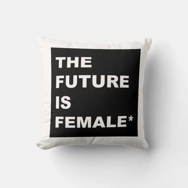 Cojín Decorativo El Futuro Es Mujer* (Anverso)
