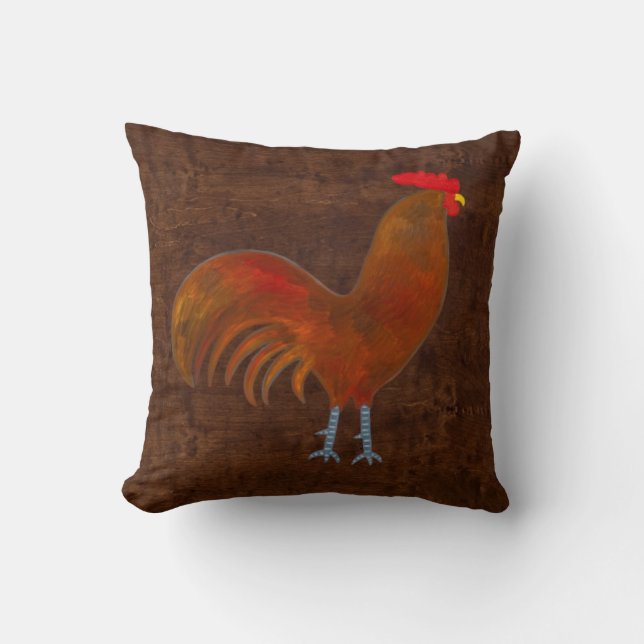 Cojín Decorativo El gallo 2009 (Anverso)