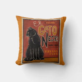 Cojín Decorativo El gato negro