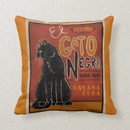 Cojín Decorativo El gato negro