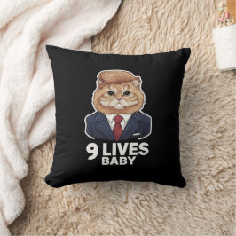 Cojín Decorativo El gato Trump 9 vive a un bebé
