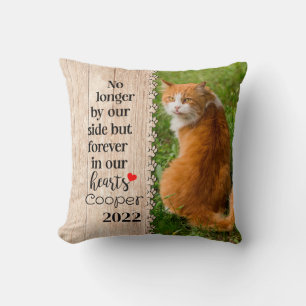 Cojín Decorativo El Gato Ya No Está A Nuestro Lado, Sino Por Siempr