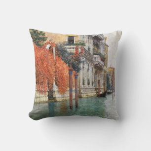 Cojín Decorativo El Gran Canal de Venecia (por Vincenzo Caprile)
