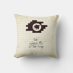 Cojín Decorativo El Gran Cerdo En El Cielo