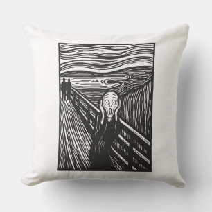 Cojín Decorativo El grito de Edvard Munch