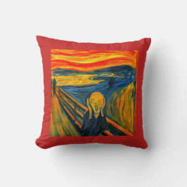 Cojín Decorativo El grito de Munch, Bella Artes 