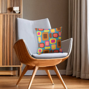 Cojín Decorativo El Groovy Setenties Retro Lounge Revival
