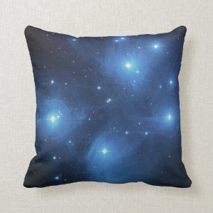 Cojín Decorativo El grupo de estrellas de las Pléyades, también con