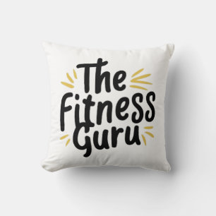 Cojín Decorativo El gurú del fitness