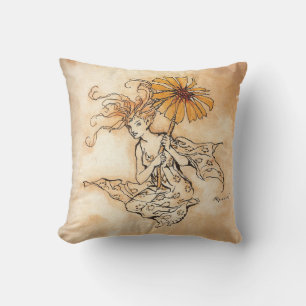 Cojín Decorativo El hada de margarita - Pillow