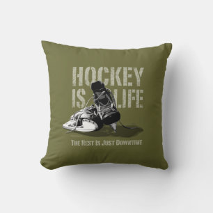 Cojín Decorativo El hockey es vida