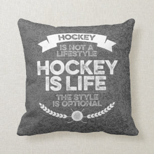 Cojín Decorativo El Hockey No Es Un Estilo De Vida