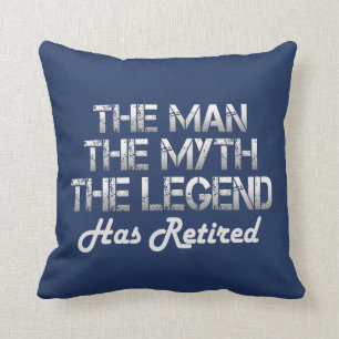 COJÍN DECORATIVO EL HOMBRE - EL MITO - LA LEYENDA