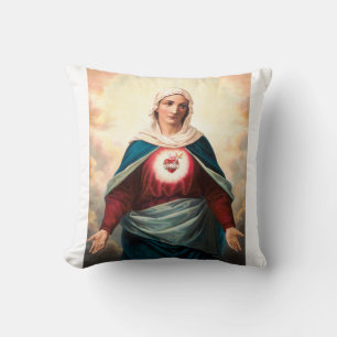 Cojín Decorativo El Inmaculado Corazón de María