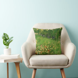 Cojín Decorativo El jardín de Daubigny por Vincent van Gogh, Le Jar