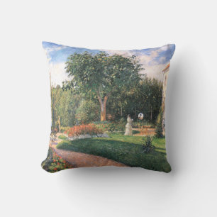 Cojín Decorativo El jardín de Les Mathurins Camille Pissarro