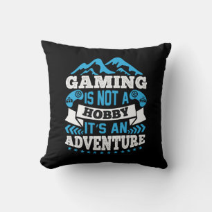 Cojín Decorativo El Juego De Regalos Para Jugadores No Es Un Hobby